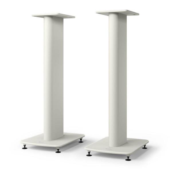 KEF ケーイーエフ S2 Floor Stand Mineral White スピーカースタンド（...