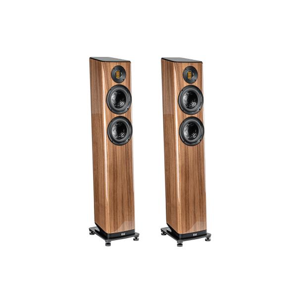 ELAC エラック VELA FS407.2 WN スピーカーシステム（ウォルナット・ハイグロス/ペ...