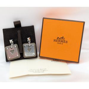 HERMES】アスドゥクール ハート スウィングペンダントネックレス Z