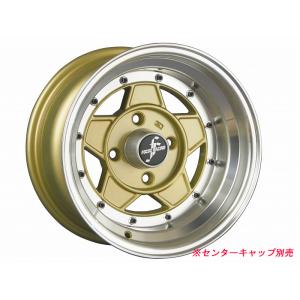 コーリン]旧車 復刻版 フォーカスレーシングファイブ ホイール 14