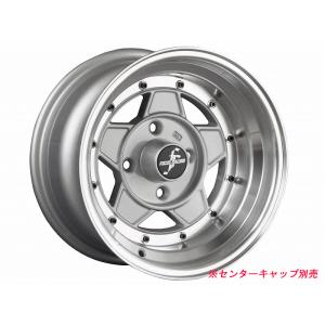 [コーリン]旧車 復刻版 フォーカスレーシングファイブ ホイール 14インチ［-13_1480_114.3-4H_シルバー］(2本セット)｜unionproduce