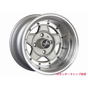 旧車 トスコ -18 1480 14インチ 8J 114.3-4H アルミホイール4本セット