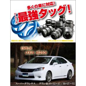 ESPELIR]ANF10 レクサスHS250h(前期)用スーパーダウンサス