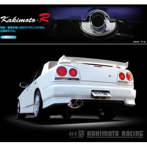 ER34 スカイライン 4ドア セダン RB25DET用 直管デュアル