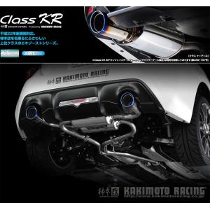 柿本改 マフラー Class KR チタンフェイステール デュアルセンター付