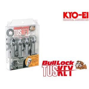 [KYO-EI_Bull Lock]ブルロック タスキーロックボルト M14×P1.5_60°_首下35mm_クローム/4個入【T630-35】｜unionproduce