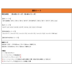 [レカロSR#_L#系]GDH201,GDH2...の詳細画像2