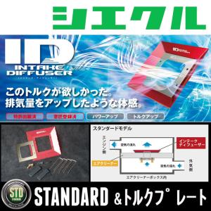 [シエクル_ID]L175/185S ムーブ・カスタム(KF_Turbo_H18/10ーH22/12)用スタンダード＆トルクプレートインテークディフューザー[ID-SA+TA]｜unionproduce