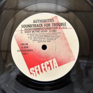 AUTHORITIES / SOUNDTRAC...の詳細画像3