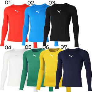 PUMA（プーマ） コンプレッション モックネック 長袖シャツ ( サッカー