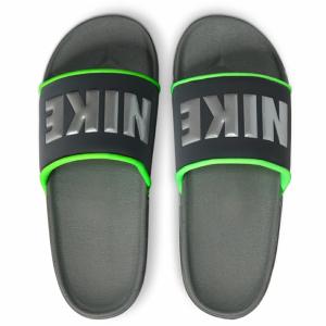 サンダル ナイキ nike オフコートスライド bq4639 026 アンスラサイト×ウルフグレー×スモークグレー スポーツサンダル ナイキ シャワーサンダル
