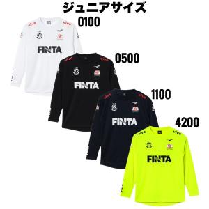 フィンタ finta Jr GDZ L/S プラクティスシャツ FT4050 サッカー プラシャツ ジュニア トレーニングウエア 長袖｜unionspo