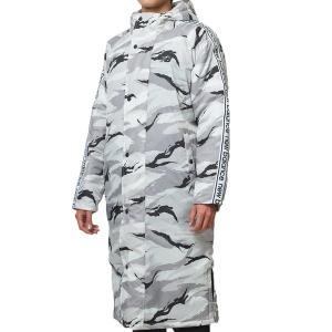 ベンチコート ニューバランス New Balance NBT.C. パテッド ロングコート グレーマルチ jmjp9273