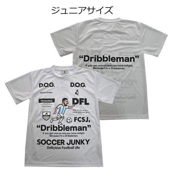 サッカージャンキー soccer junky ジュニア ワークアウト TEE DRIBBLEMAN+...