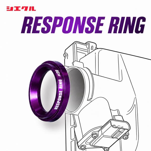 [シエクル]MH95S ワゴンRカスタムZ_R06A(HV)(R4/8〜)用レスポンスリング[RS0...