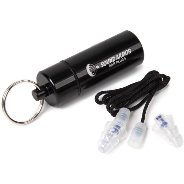 耳栓 飛行機 シリコン 痛くない Sound Armor ear plugs (サウンドアーマー) ...