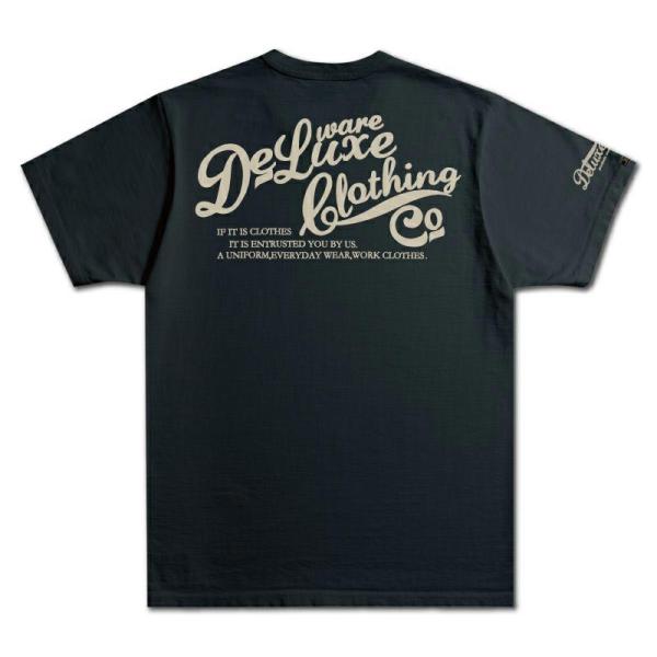 DELUXEWARE デラックスウエア BRGX-001 DELUXEWARE メンズ 半袖 ロゴ ...