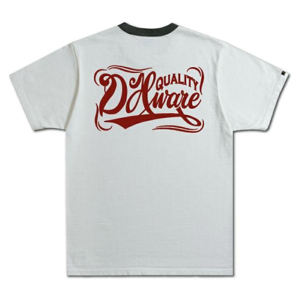 DELUXEWARE デラックスウエア BRGX-251 DX.WARE メンズ 半袖 ロゴ プリン...