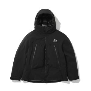 snow peak◇Recycled Nylon Ripstop Down Coat/M/ナイロン/BLK/無地/JK