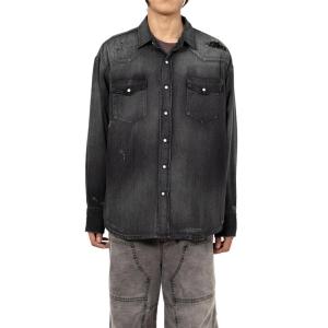 KAMIYA カミヤ G14BL033 BORO Duck Zip Parka イエロー メンズ