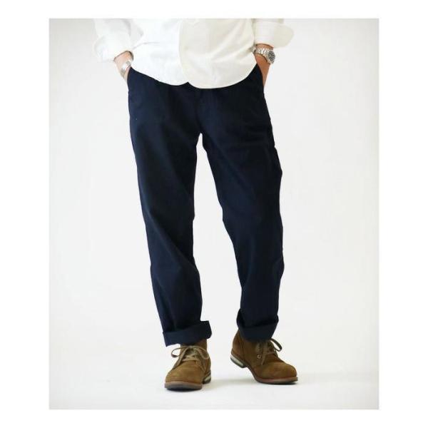 JAPAN BLUE JEANS ジャパンブルージーンズ ブルックリントラウザー ルーズチノ ネイビ...