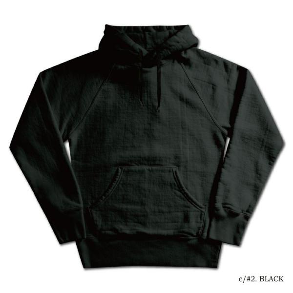 DELUXEWARE デラックスエア LPL-00 HOODED PARKA PLAIN BLACK...