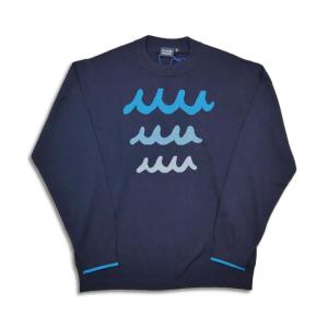 muta（ムータ） muta MARINE マリン デニムパッチ クルーネック