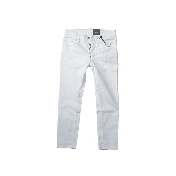 DSQUARED2 ディースクエアード S74LB1491 WHITE BULL "SKATER J...