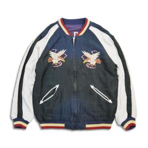 テーラー東洋 Lot No. TT15393-119 Early 1950s Style Acetate Souvenir Jacket “EAGLE” × “DRAGON” (AGING MODEL) ブラック 2023年秋冬 送料無料｜UNIQUE JEAN STORE