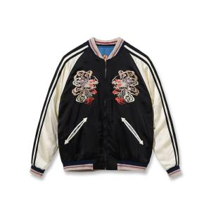 HOUSTON（ヒューストン） 別珍 SOUVENIR JACKET NATIONAL FLAG 51285