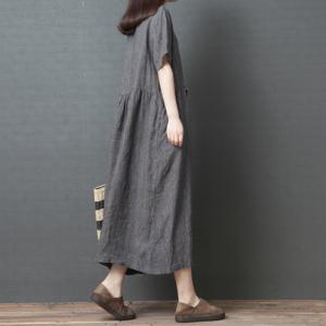 ワンピース ロングワンピース レディース シャ...の詳細画像2