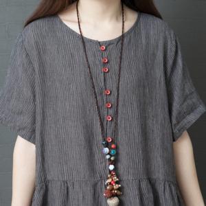 ワンピース ロングワンピース レディース シャ...の詳細画像3