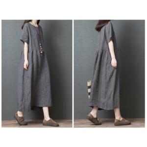 ワンピース ロングワンピース レディース シャ...の詳細画像5