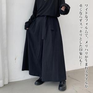 袴パンツ メンズ ハカマ サルエル ワイドパン...の詳細画像4