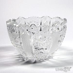 【50％OFF】　【ボヘミアクリスタル】　PK500　ボウル　（小　9cm） ★ Gold-Crystal - 500PK - Bowl - Small ★｜unique-world