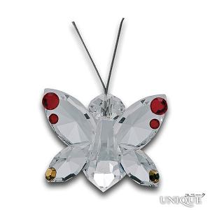 PRECIOSA　【プレシオサ】　クリスタルガラス　蝶　（クジャクチョウ） ★ Peacock Butterfly - Crystal ★　【20％OFF】｜unique-world