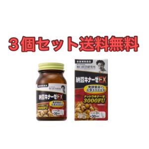 【3個セット送料無料】野口医学研究所  納豆キナーゼEX 90粒【栄養補助食品】