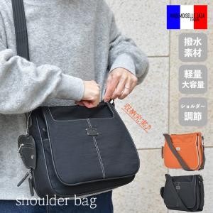 ZAZA多機能ショルダーバッグ レディース 女性用 シワナイロン 斜めがけ