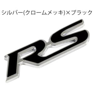 RS エンブレム 汎用 亜鉛合金製 車 ステッ...の詳細画像1