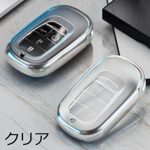 スマートキーケース クリア半透明 ホンダ 対応...の詳細画像1