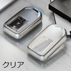 スマートキーケース ホンダ 対応 TPU クリ...の詳細画像1