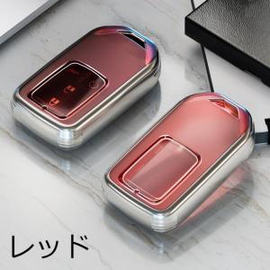 スマートキーケース ホンダ 対応 TPU クリ...の詳細画像3