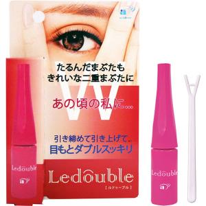 大人のルドゥーブル 4ml 二重まぶた形成化粧品 Ledouble │ 二重化粧品 二重まぶた たるみ 一重 奥二重 朝 夜 矯正 クセ付け スーパーハード ウォータープルーフ｜unistar