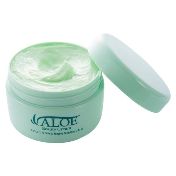 アロエ ビューティークリーム 1個 アロエエキス 天然植物由来 保湿成分 高配合 手荒れ 指先 かか...
