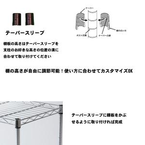 スチールラック 2段 幅60 奥行35 高さ5...の詳細画像1