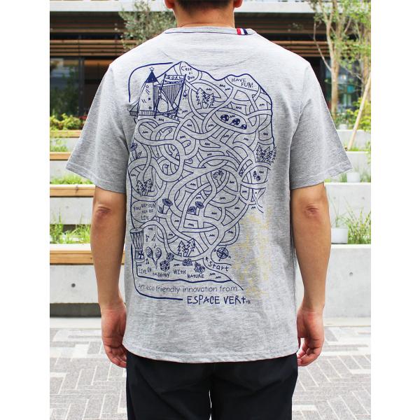 Tシャツ メンズ レディース Forest maze ESPACE VERT 公式 SALE