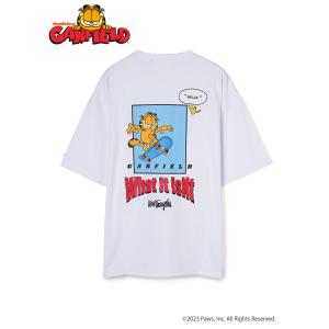 マークゴンザレス (What it isNt) BIGTシャツ メンズ レディース GARFIELDコラボ SKATER 公式 ART BY MARK GONZALES SALE｜united-japan