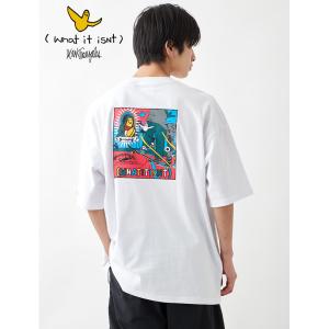 マークゴンザレス (What it isNt) BIGTシャツ メンズ レディース SBLグアダルーペアートワーク 公式 ART BY MARK GONZALES｜united-japan