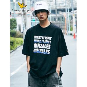 マークゴンザレス (What it isNt) BIGTシャツ メンズ レディース トラックタイトル 公式 ART BY MARK GONZALES｜united-japan