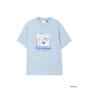 【ちいかわ】発泡プリント スイカ割り Tシャツ メンズ レディース ユニセックス